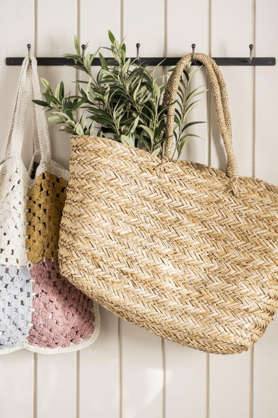 IbLaursen - Sac de plage en jonc de mer - Sac durable