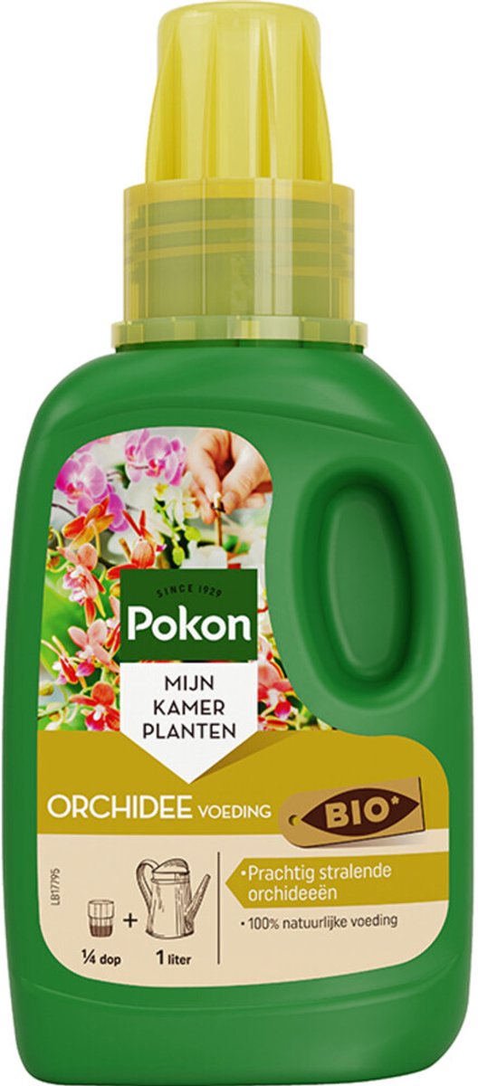 Pokon Bio Orchidee Voeding - 250ml - Plantenvoeding (bio) - 7ml per 1L water