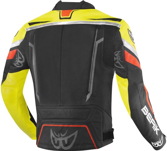 Jako Iconic Ziptop voor Kinderen | Zwart - Fluo Oranje