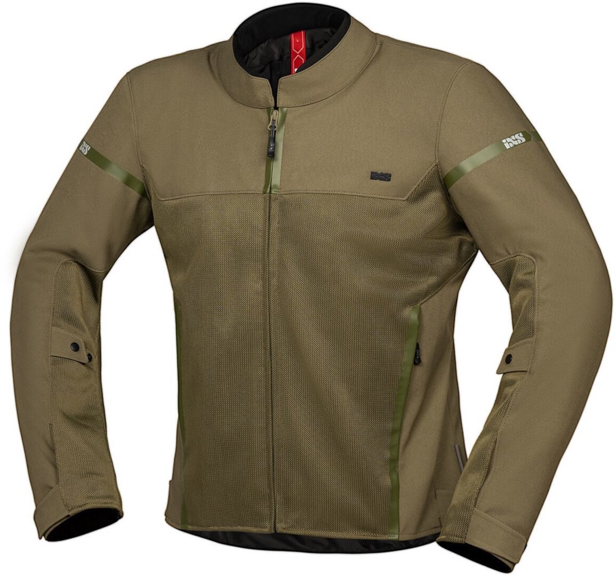 IXS Oxy-Air Mesh Olijfgroen Textiele Motorjas - Jas