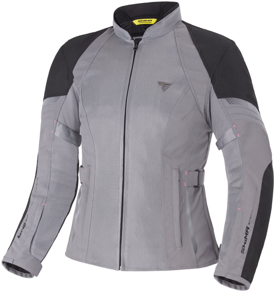 SHIMA Jet Waterproof Dames Grijs Textiele Motorjas - Jas