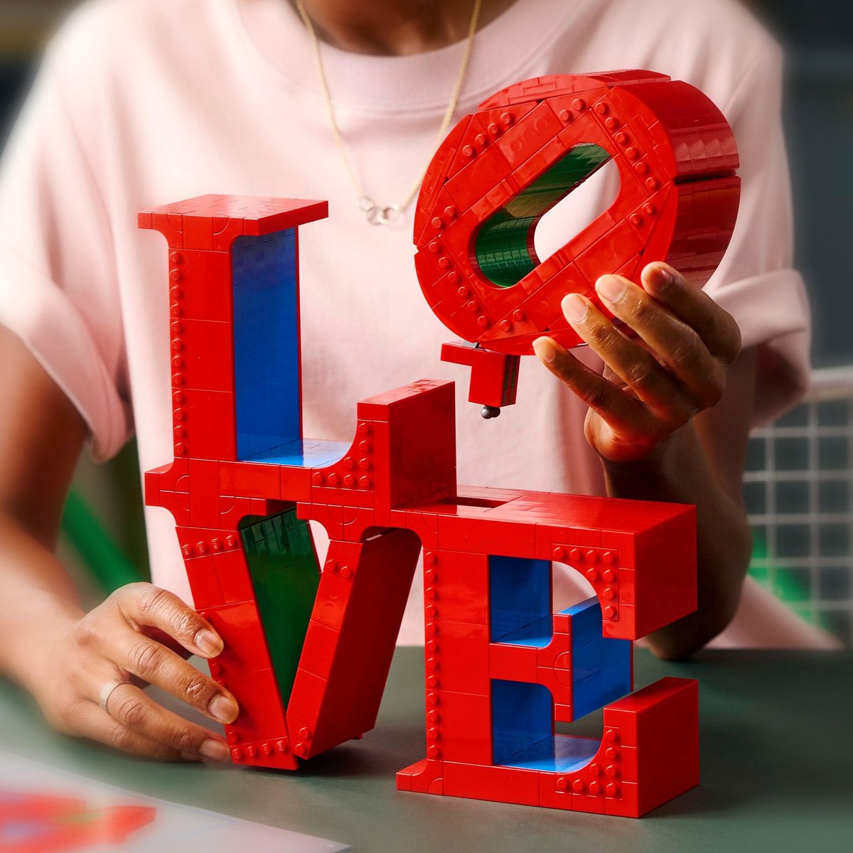 LEGO Art LOVE Woonaccessoire Decoratie Bouwpakket voor Volwassenen, Valentijnscadeau - 31214 — afbeelding 13