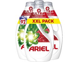 Ariel Vloeibaar Wasmiddel + Ultra Vlekverwijderaar 92 Wasbeurten 4140 ml