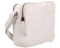 Bear Design Irem Crossbodytas Kleine Dames - Leer - Wit