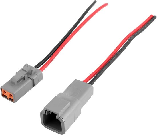 7-pins Plat Mannelijk Naar 7-polig Rond Vrouwelijk Aanhangwagenadapter Elektrisch Sleepconverter