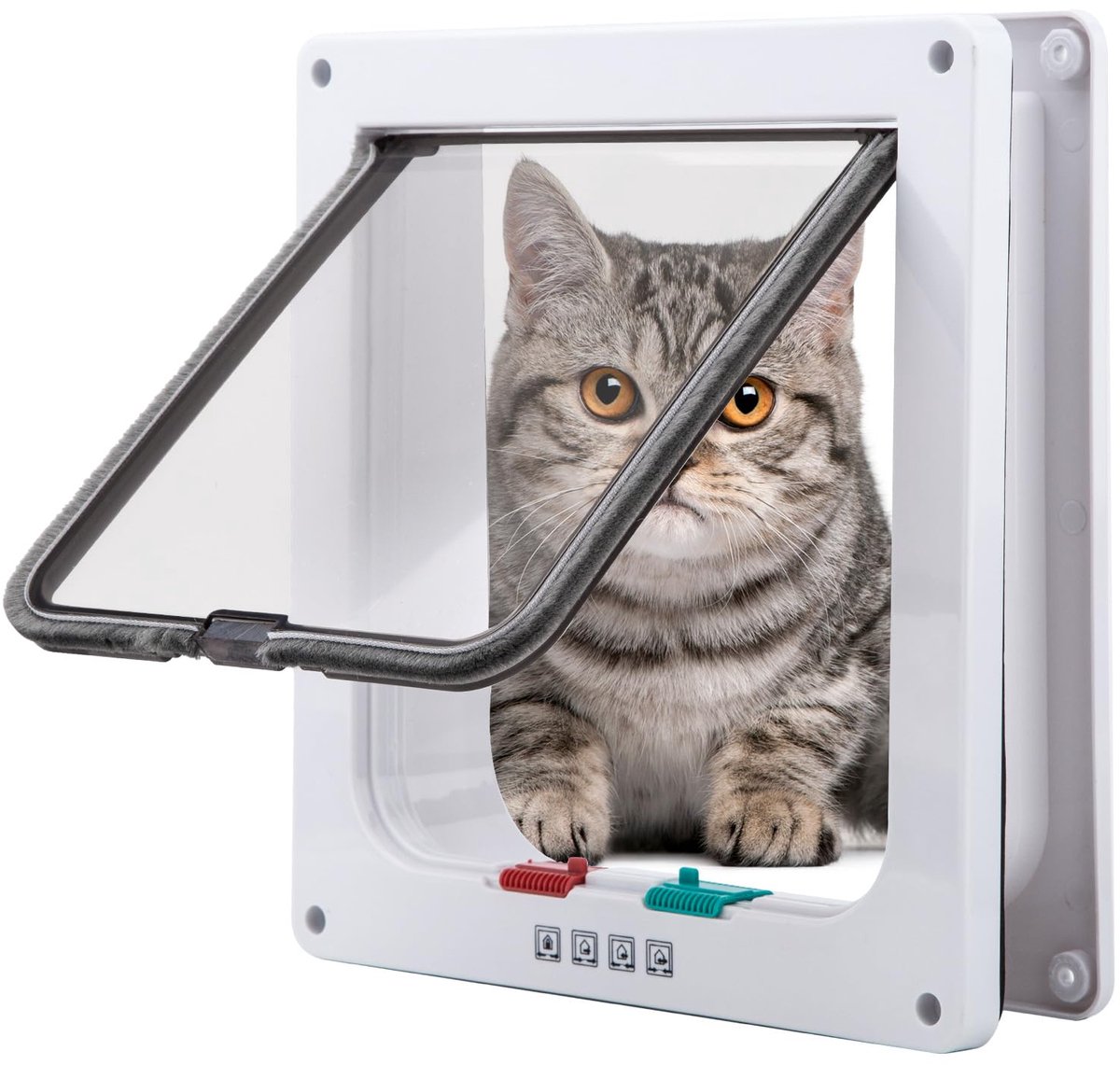 Ibenzoa® Robuuste en Veerkrachtige Huisdurende met Multifunctionele Bediening – Geschikt voor Katten en Kleine Honden