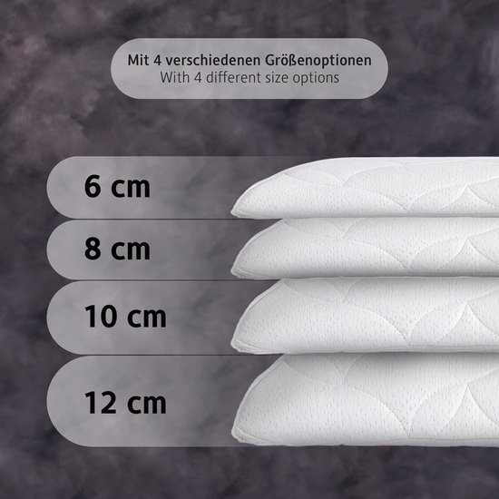 Het orthopedisch slaapkussen van bij last van nekpijn