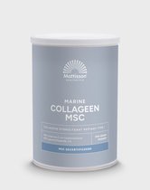 Mattisson Marine Collageen MSC in grijze pot met Peptan Type I, vitamine C en hyaluronzuur.
