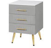 Bol.com Ladekast - Opbergkast - Koffietafel - met Verwijderbare - Verschoontafel – 3 Lades - Moderne Nachtkastje - 405x62x41 cm ... aanbieding