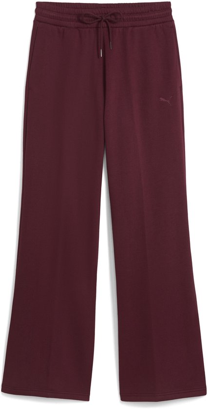 PUMA HER Comfort High-Waist Straight Pants FL op Dames Broek - Ruby Shimmer