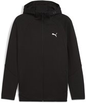PUMA EVOSTRIPE FZ Hoodie DK Heren Trui - Puma Black