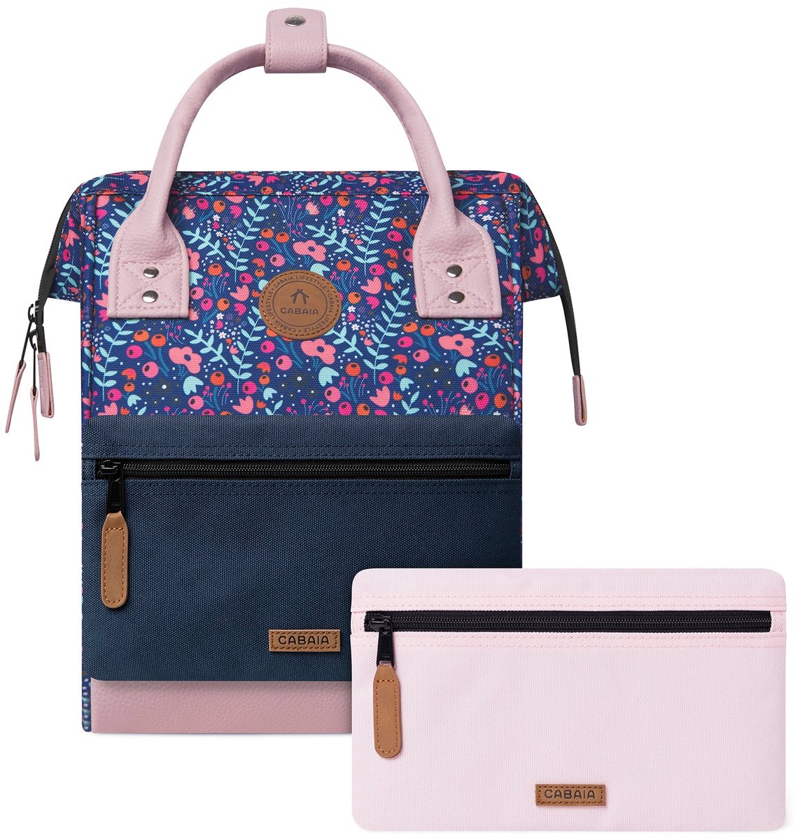 CABAIA - Rugzak Adventurer Small 10L Honfleur, Computercompartiment 10,5", Levenslange garantie, Brede opening - Violett