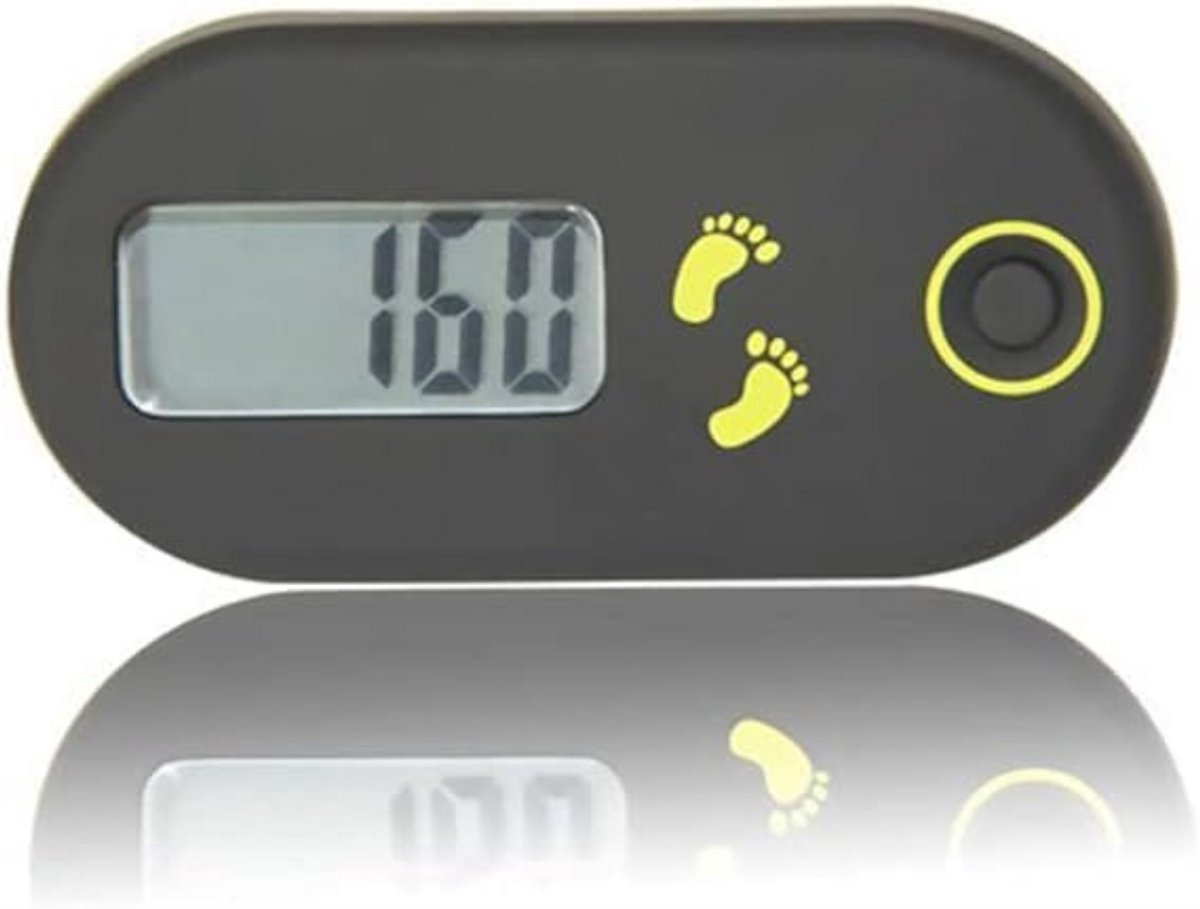 Lexium stappenteller broekzak - stappenteller clip - pedometer - stappenteller - stappenteller wandelen - activity tracker