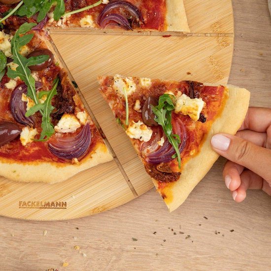 Assiette à pizza avec rainures de coupe, Ø 32 cm