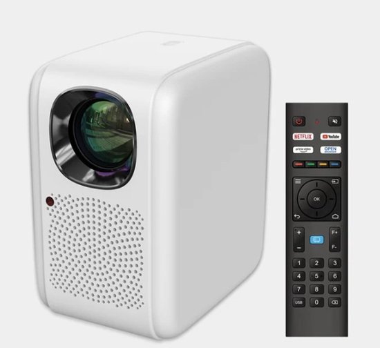 Smart Beamer Projector Netflix gecetrificeerd Linux based