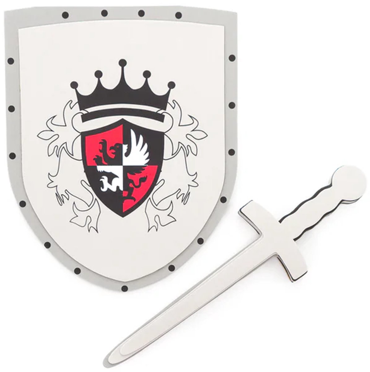 Little Adventures - Rode zwaard & schild set – Foam speelgoedset