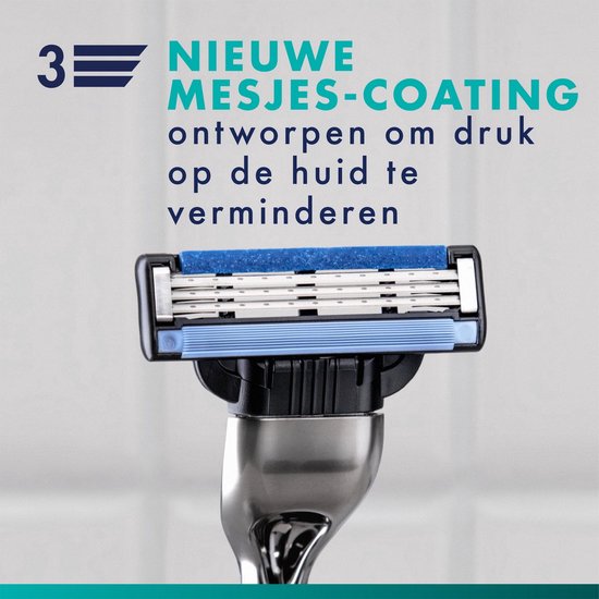 Gillette Mach3 Base Scheermesjes Voor Mannen - 25 Gillette Navulmesjes