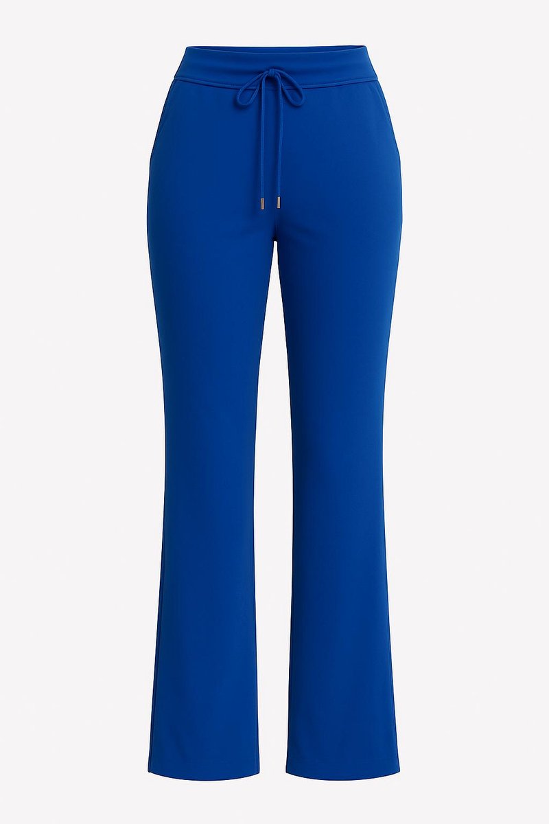 Stella Fiora Travelbroek Dames - Kobaltblauw - Maat XXL