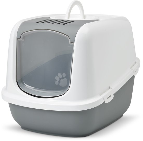 Savic Nestor Jumbo - Grijs - Kattenbak - 66 x 48 x 46 cm