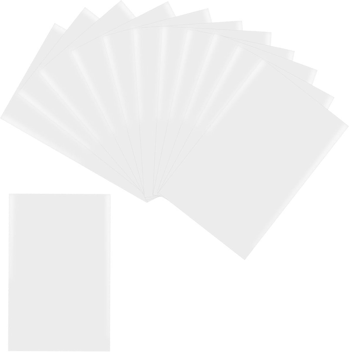 100 Doorzichtige Cellofaanzakjes 8x14cm - Snoepzakjes & Cadeauzakjes voor Feesten en Verjaardagen