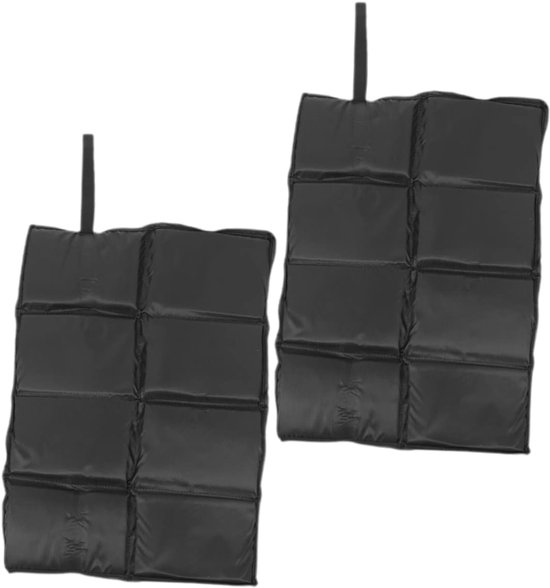 Outdoor zitkussen, opvouwbaar, 2 stuks, thermische zitmat voor kinderen, mat, waterdicht, bescherming tegen kou, vocht, vuil, zitkussen voor tuin, wandelen, kamperen, picknick, wandelen, jagen
