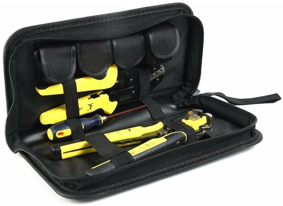 Outil de sertissage multifonction, outil de sertissage professionnel pour panneaux solaires MC4, kit de 2,5 à 6 mm², outil de sertissage de fils 14 à 10 AWG, coupe de connecteur de fil solaire avec pince à dénuder, outil de sertissage