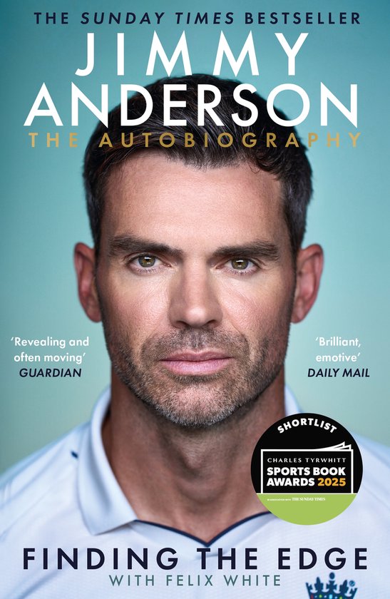 Jimmy Anderson: Finding the Edge: SHORTLISTED FOR THE WILLIA ... - cover