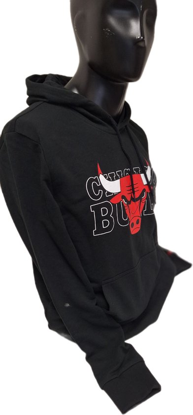 CHICAGO BULLS - NEW ERA - SWEAT À CAPUCHE - BLACK- XS