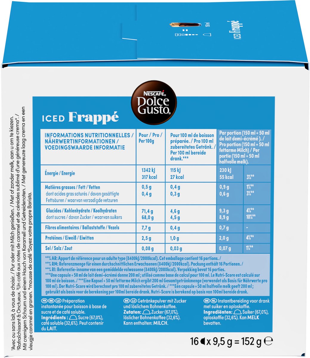 Nescafé Dolce Gusto capsules Iced Frappé - 48 koffiecups voor 48 koppen koffie thumbnail 4