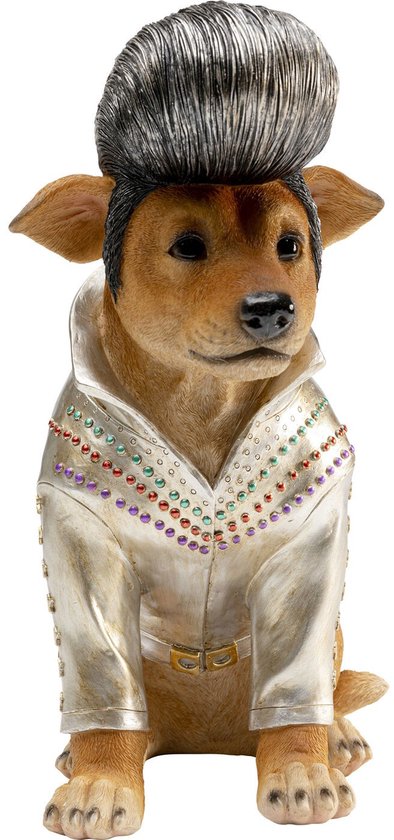 Spaarpot hond koning van de rock Kare Design