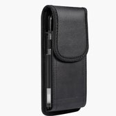 Telefoontas - Telefoonhouder Riem Heren - Riemclip - Voor mobiele telefoons van 6,2-6,5 inch - Heuptas - Outdoor Riem Tas - Survival Tas - Zwart