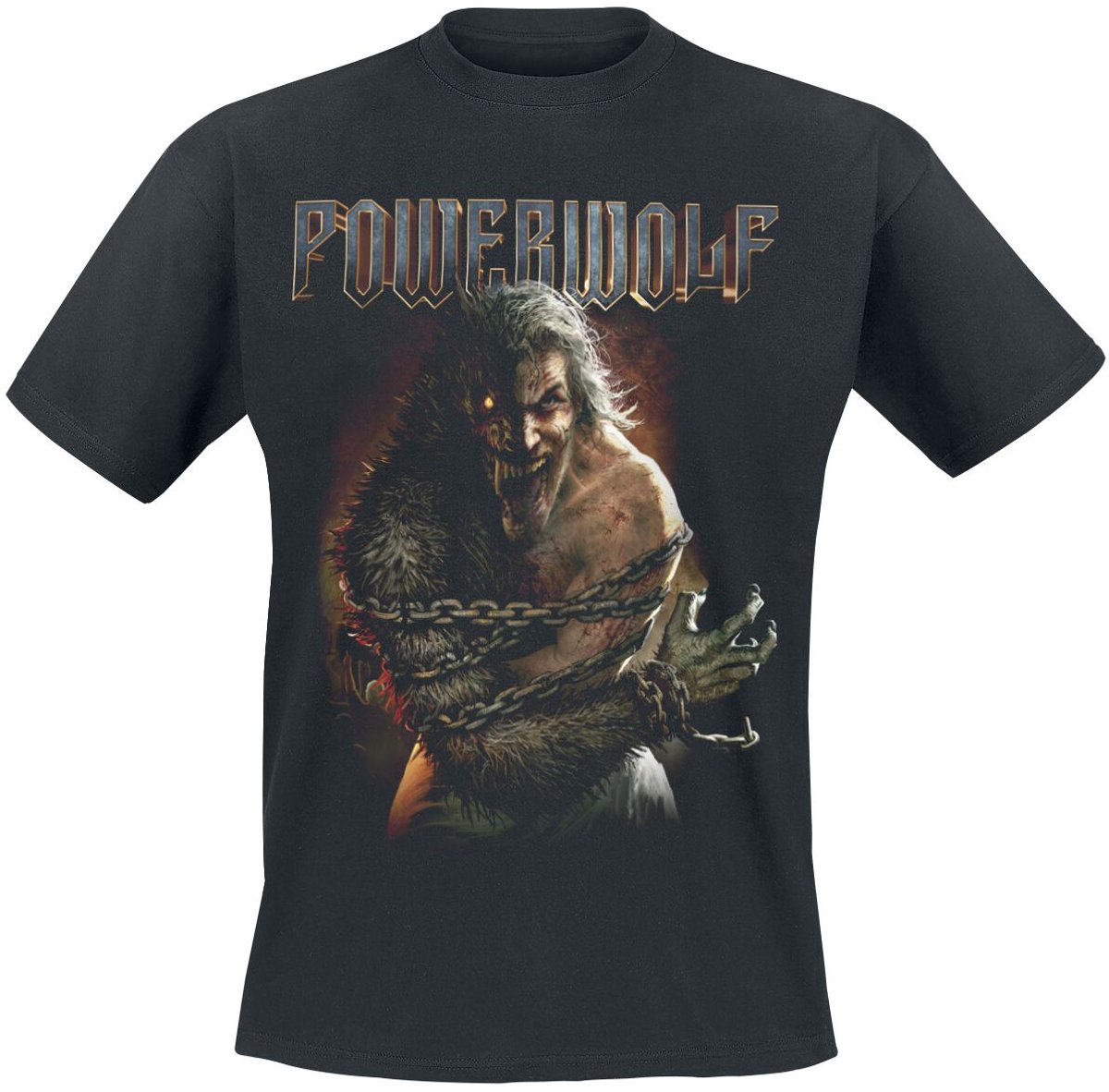 Powerwolf 1589 Heren T-shirt - zwart - M