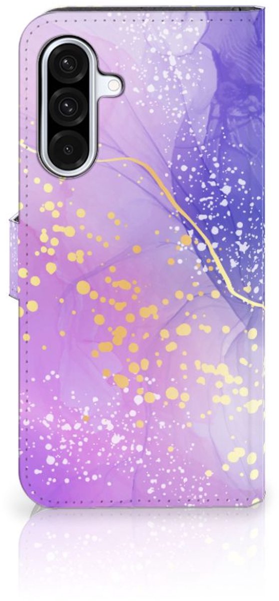 Hoesje voor Samsung Galaxy A36 Watercolor Paars