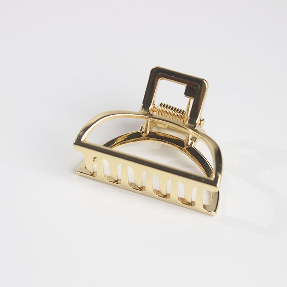 Schattige kleine haarklemmen - Set van 6 stuks - goud