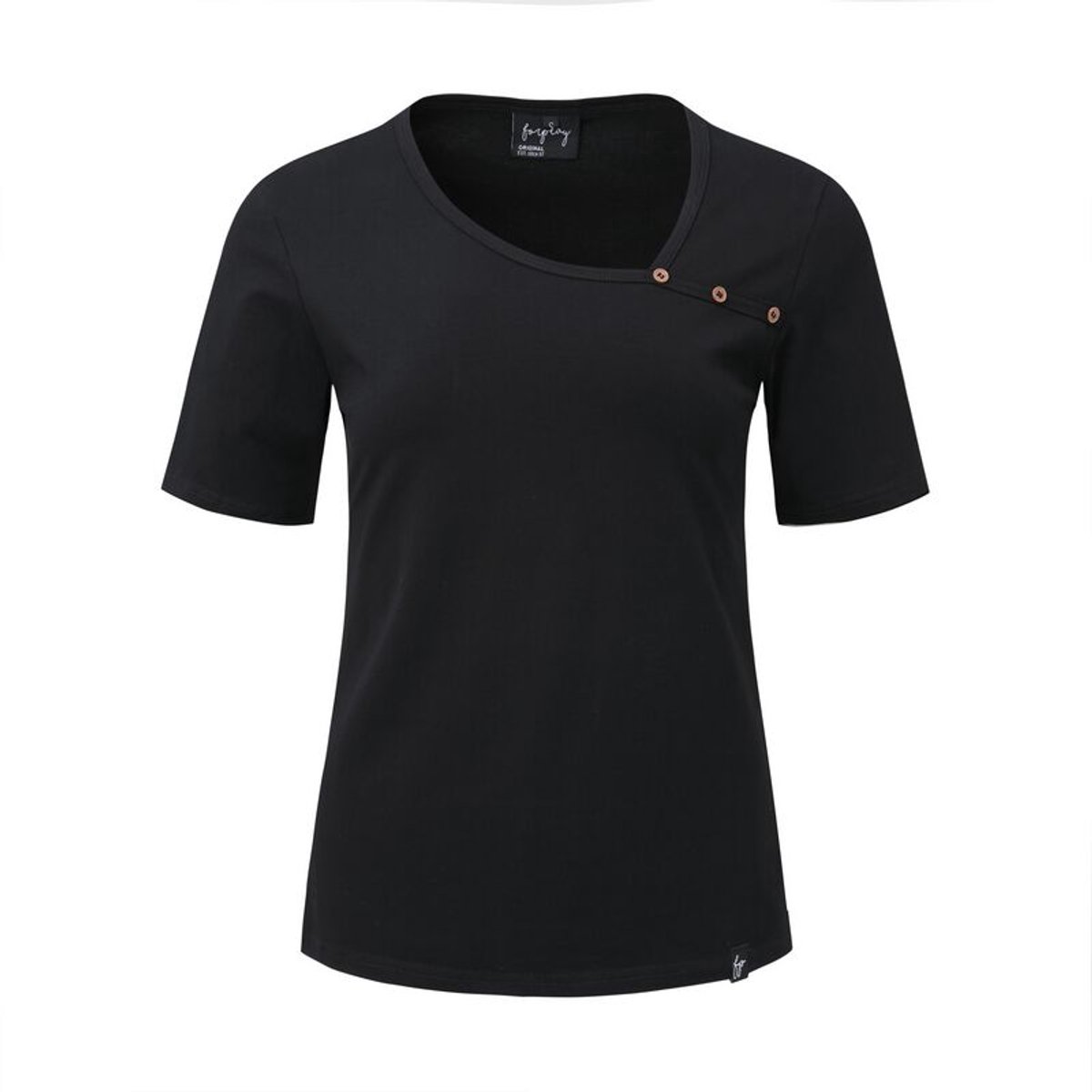 Forplay Carlotta Dames T-shirt - zwart - S