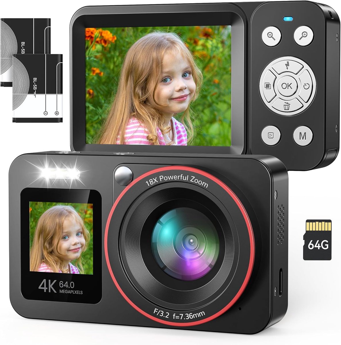 Fotocamera - Fototoestel - Zwart