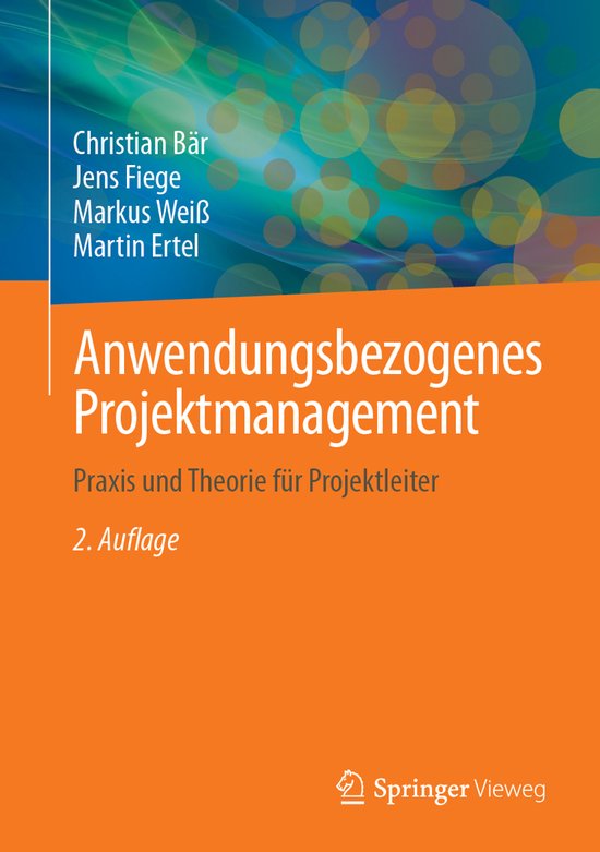 Anwendungsbezogenes Projektmanagement - cover