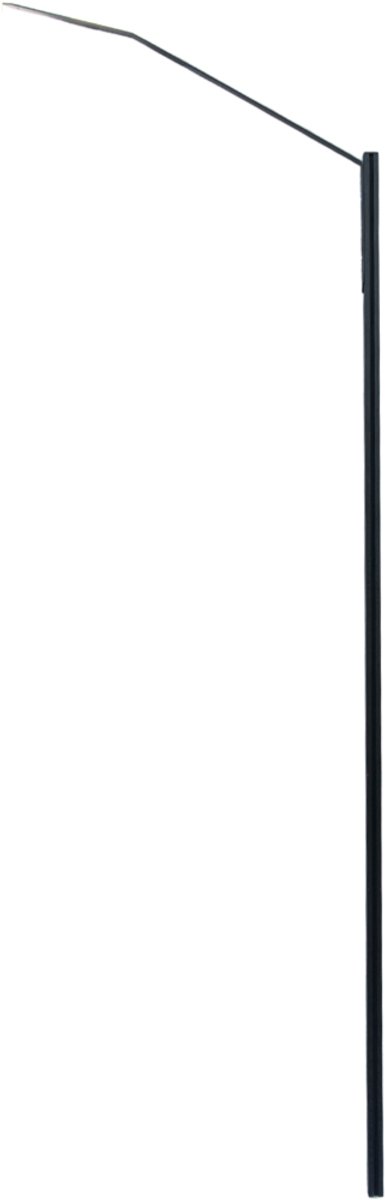 Cathappy Aluminium Staander - 200 cm - Zwart - Inclusief bevestigingsmateriaal - Voor Kattengaas, Schutting of Constructie