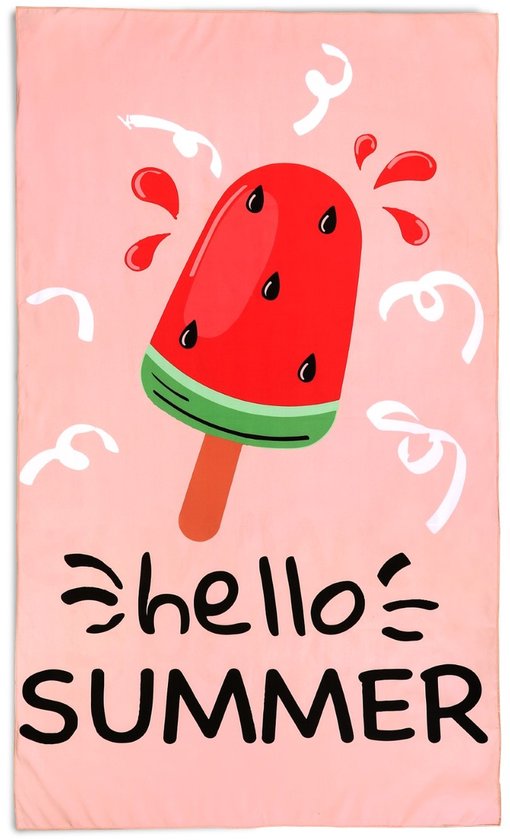 Lucca Strandlaken - Hello Summer - 100x180 - Multi