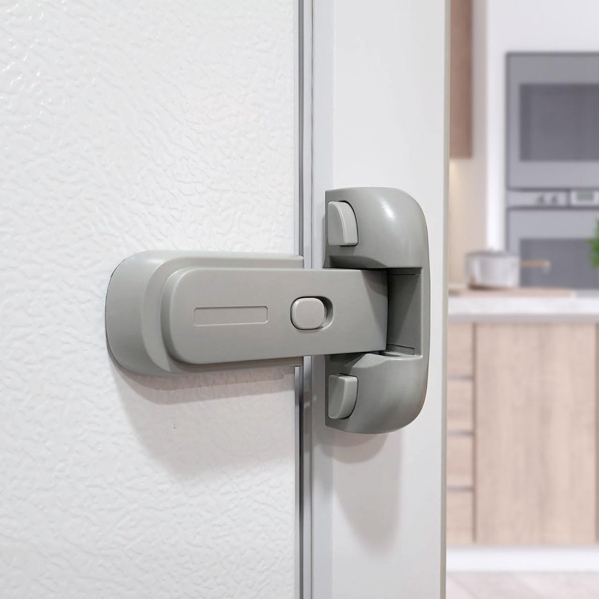 Ibenzoa® Veiligheidsslot voor Koelkastdeuren met Eenvoudige Installatie en Gebruiksgemak