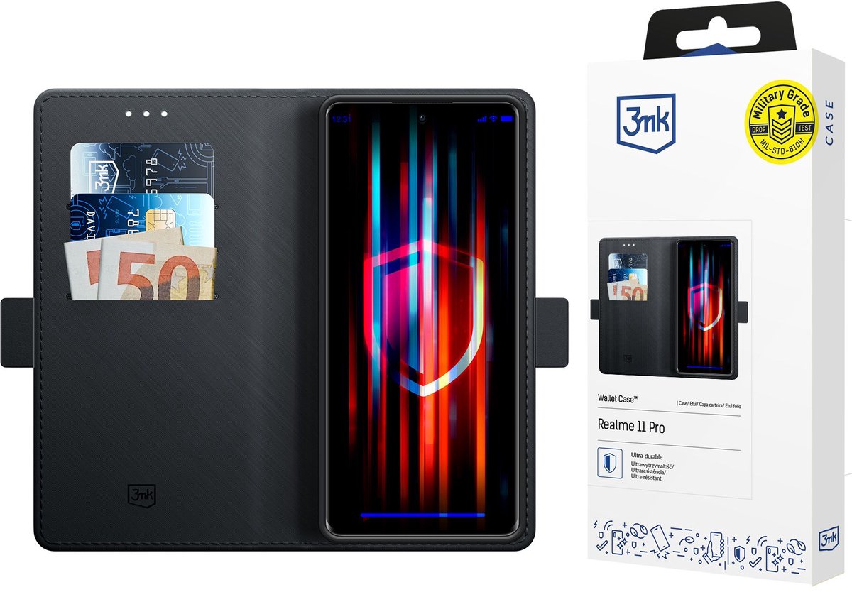 Hoesje voor Realme 11 Pro - 3mk Wallet Case