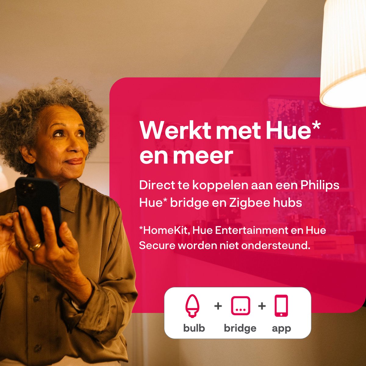 Innr smart E14 LED lamp - geschikt voor Philips Hue - Zigbee bulb - warmwit tot koelwit licht - slimme kaarslamp - dimbaar - 520 lumen - 1 pack – foto 4