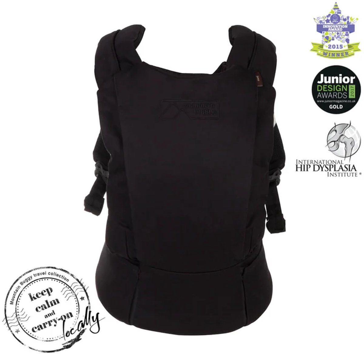Mountain Buggy - Draazak - Buikdrager - Rugdrager - Juno - Comfort en ergonomie vanaf de geboorte