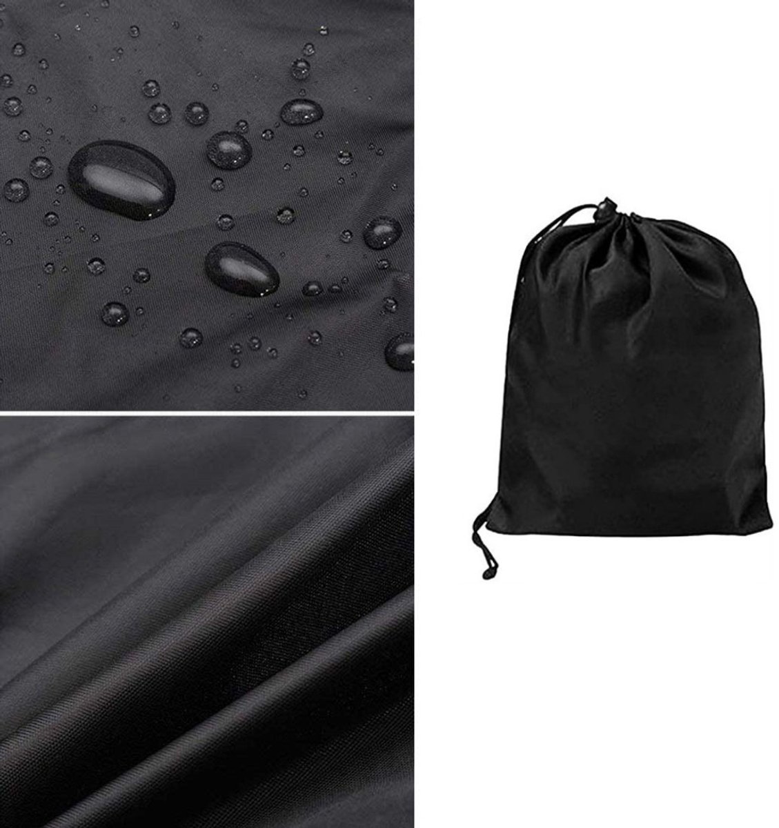 Volledige buitenboordmotor cover - Waterdichte 420D boot motorhoezen - Voor motor 20-30 HP - Zwart – foto 2