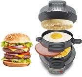 Bol.com NAXSIR Sandwich Toaster & Wafelijzer - Burger Maker - Dubbelzijdige VerwarmingAntiaanbaklaagVaatwasserbestendig aanbieding