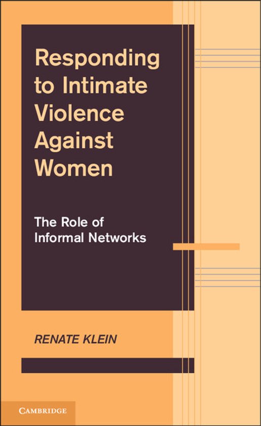 Responding To Intimate Violence Against Women - cover