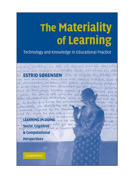 The Materiality of Learning - cover