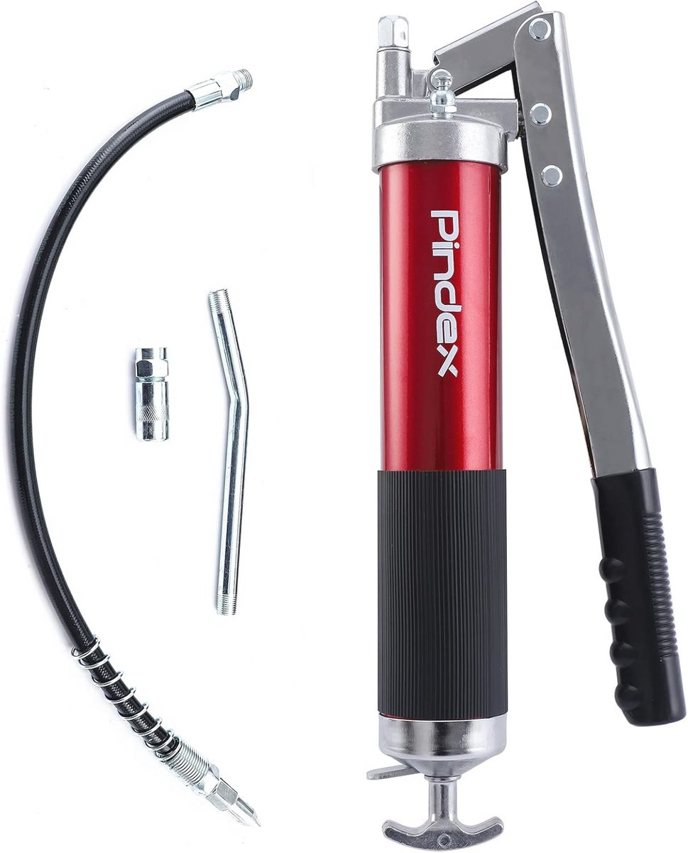 Professionele Vetspuit 8000 PSI met Flexibele Slang voor Zware Apparatuur en Voertuigen