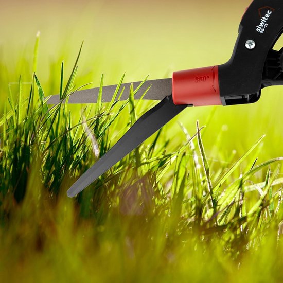 siwitec grasschaar SG-13 voor het knippen van gazonranden met 360° draaibare snijkop - Graskantenschaar - Struikschaar - Tuinschaar - Grasschaar van Merkloos	 — afbeelding 3