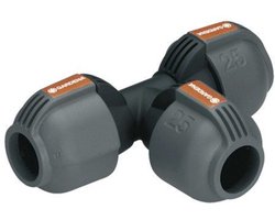 GARDENA T-stuk 25mm - onderdeel sprinklersysteem